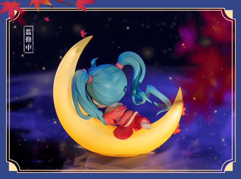 QING CANG 擎苍 Hatsune Miku Q Figure Yuexijiang [with gift: Button Badge &amp; Postcard]