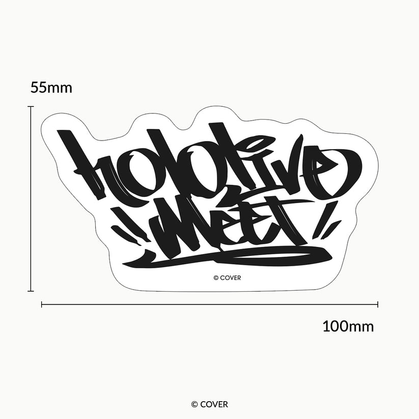hololive Meet 2025 Graffiti Sticker
