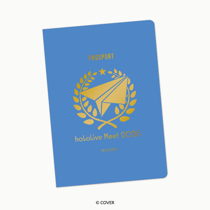 hololive Meet 2025 Passport-style Notebook