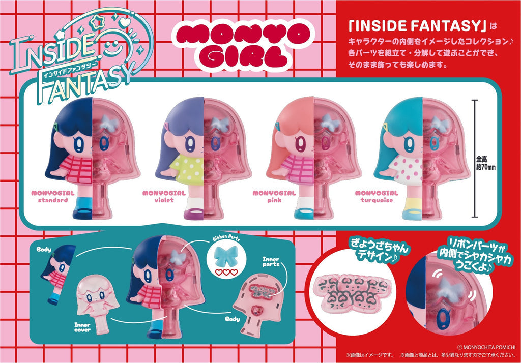 INSIDE FANTASY SERIES MONYOGIRL (BOX of 4pcs)