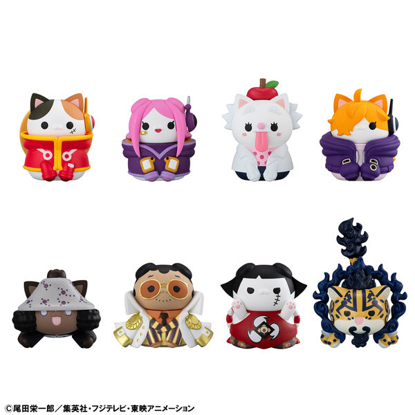 MEGA CAT PROJECT ONE PIECE Nyan Piece Nyan! Ver Egghead (SET of 8pcs)