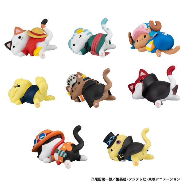 MEGA CAT PROJECT ONE PIECE Nyan Piece Nyan！Stickie！(SET of 8pcs)