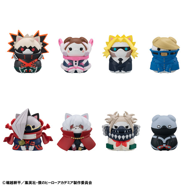 MEGA CAT PROJECT My Hero Academia Heroaca Cats NO.02 (rerun) (SET of 8pcs)
