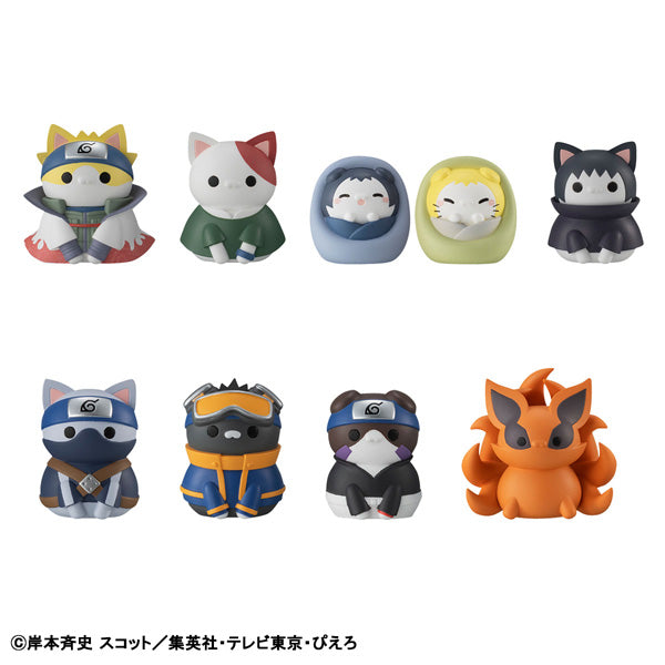 MEGA CAT PROJECT NARUTO Shippuden Nyaruto! Once upon a time in Konoha village (rerun) (BOX of 8pcs)