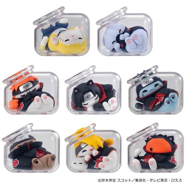 MEGA CAT PROJECT NARUTO Shippuden Good Night Nyaruto! Gathering Akatsuki Edition Vol 2 (BOX of 8pcs)
