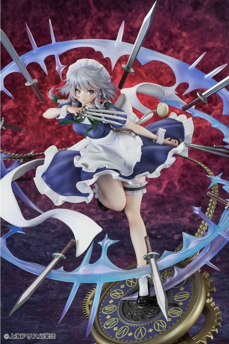 sakuya Amazon.com: QAHEART Anime Illustration Izayoi Sakuya Figure