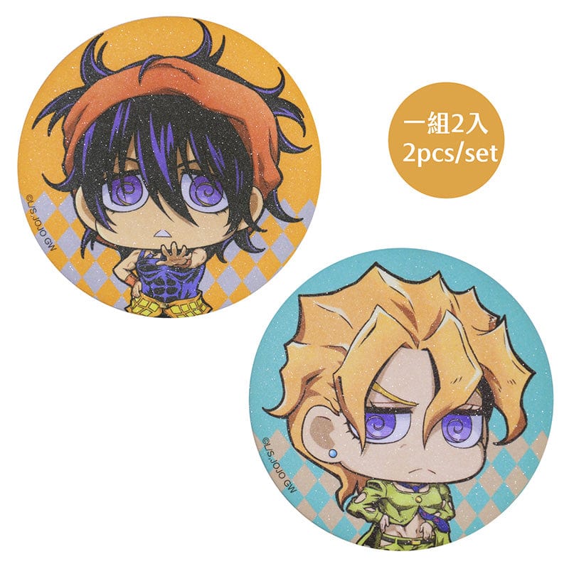 Muse JoJo's Bizarre Adventure Diamond Badge set (2pcs)