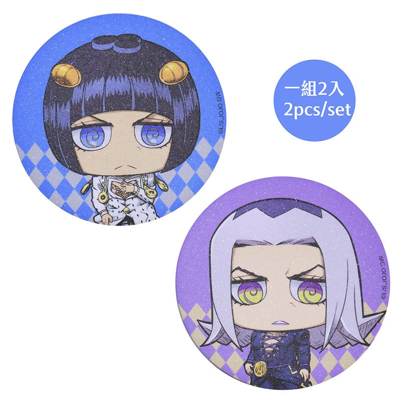 Muse JoJo's Bizarre Adventure Diamond Badge set (2pcs)