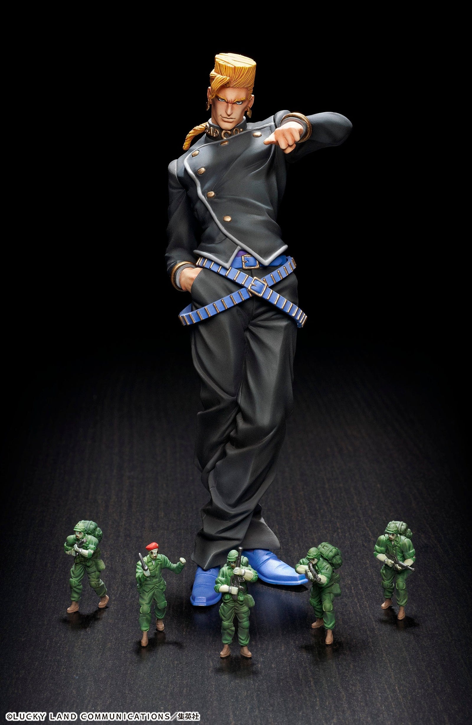 Medicos Super Action Statue JoJo's Bizarre Adventure Part 5 Golden Wind  Risotto Nero Chozokado Figure black