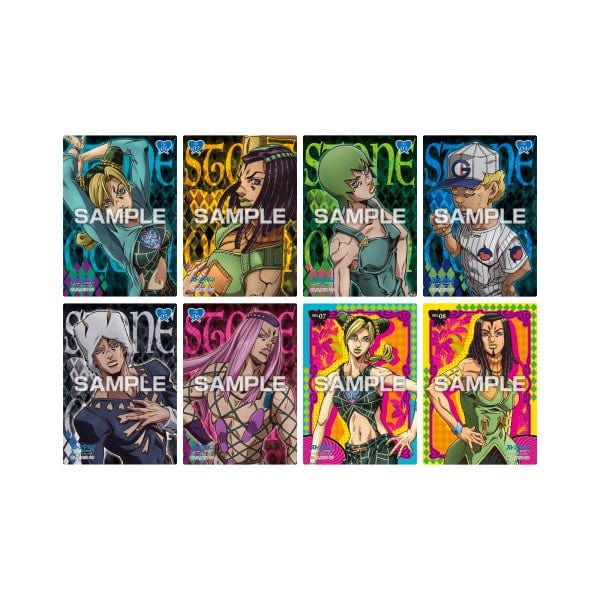 enSKY JoJo's Bizarre Adventure Stone Ocean Clear Card Collection Gum (Normal Ver.)