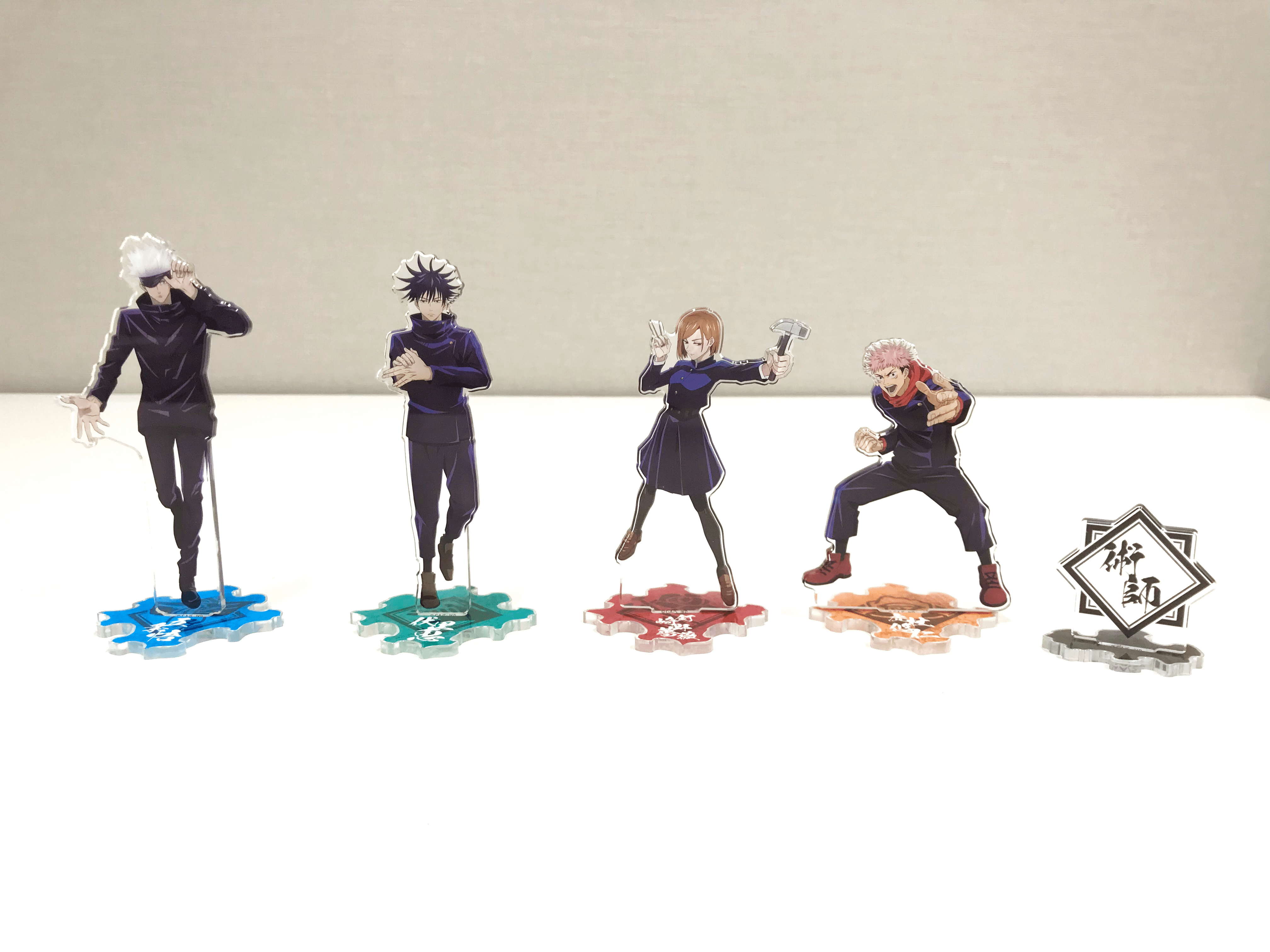 Megahouse Jujutsu Kaisen Acrylic Stand Set - Limited Version Complete 8 Character Collection