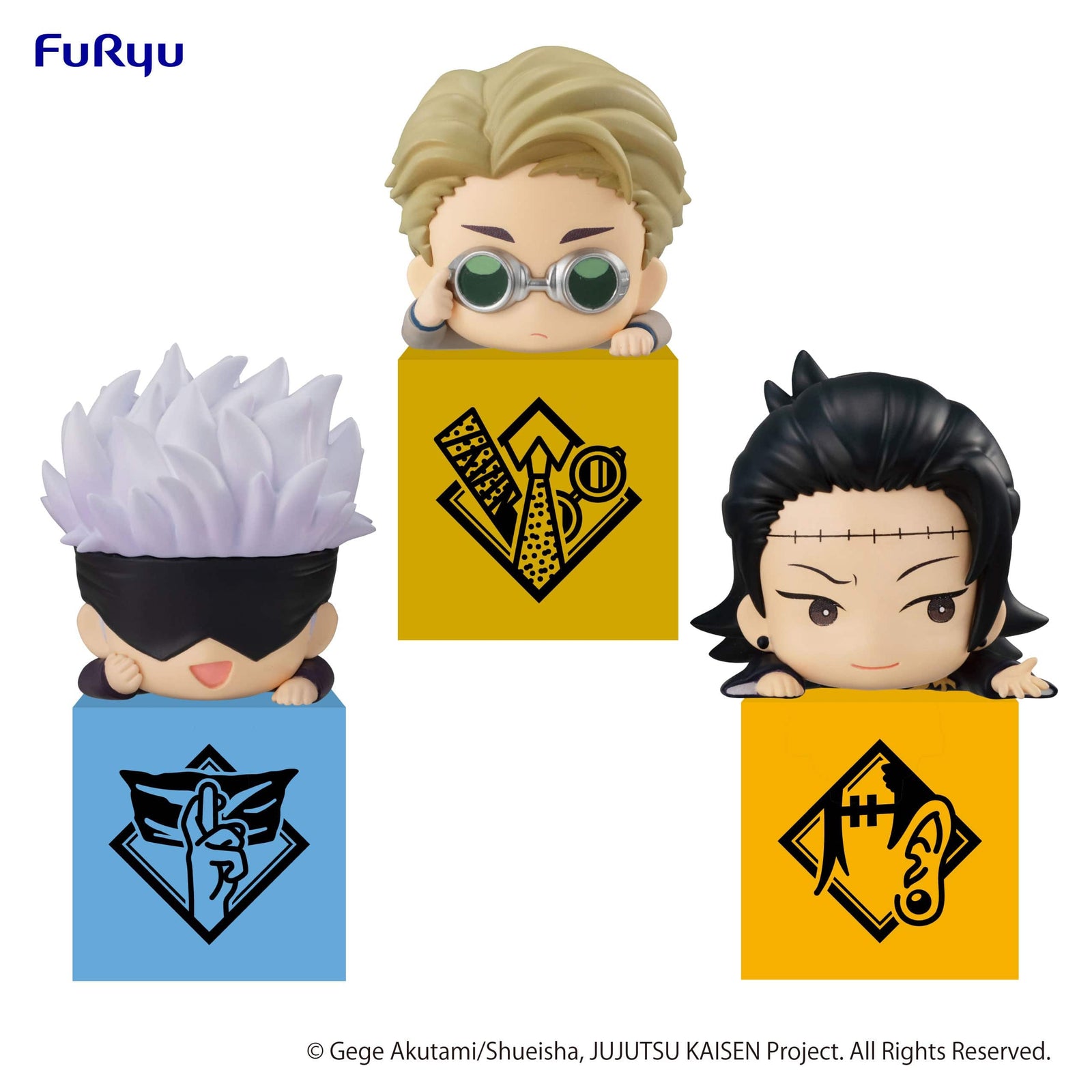 FURYU Corporation JUJUTSU KAISEN Hikkake Figure 2 Satoru Kento Suguru set (re-run)