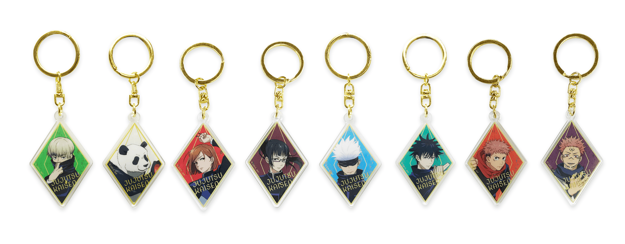 Medialink Jujutsu Kaisen Keychain Set