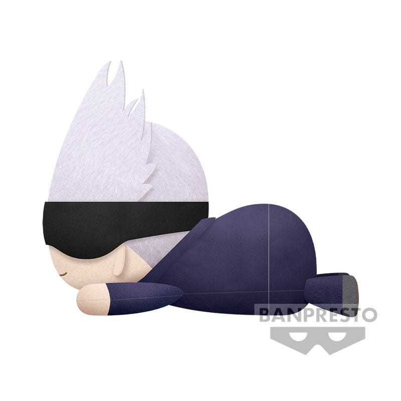 Banpresto JUJUTSU KAISEN LYING DOWN BIG PLUSH NOBARA KUGISAKI ･ SATORU GOJO ( B : SATORU GOJO )