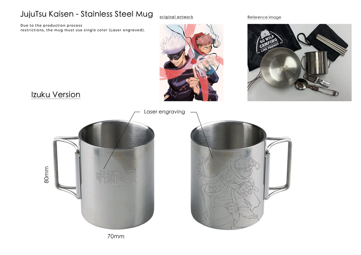 Medialink Jujutsu Kaisen Stainless Steel Mug