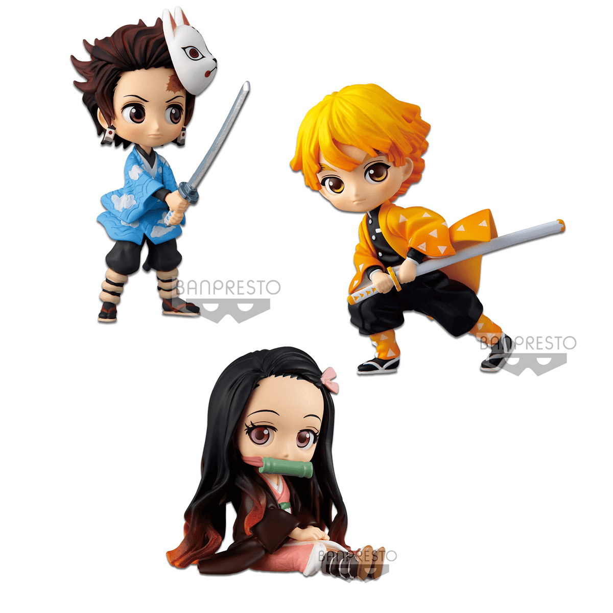 Banpresto Kimetsu no Yaiba Q posket petit VOL. 1 &amp; 2