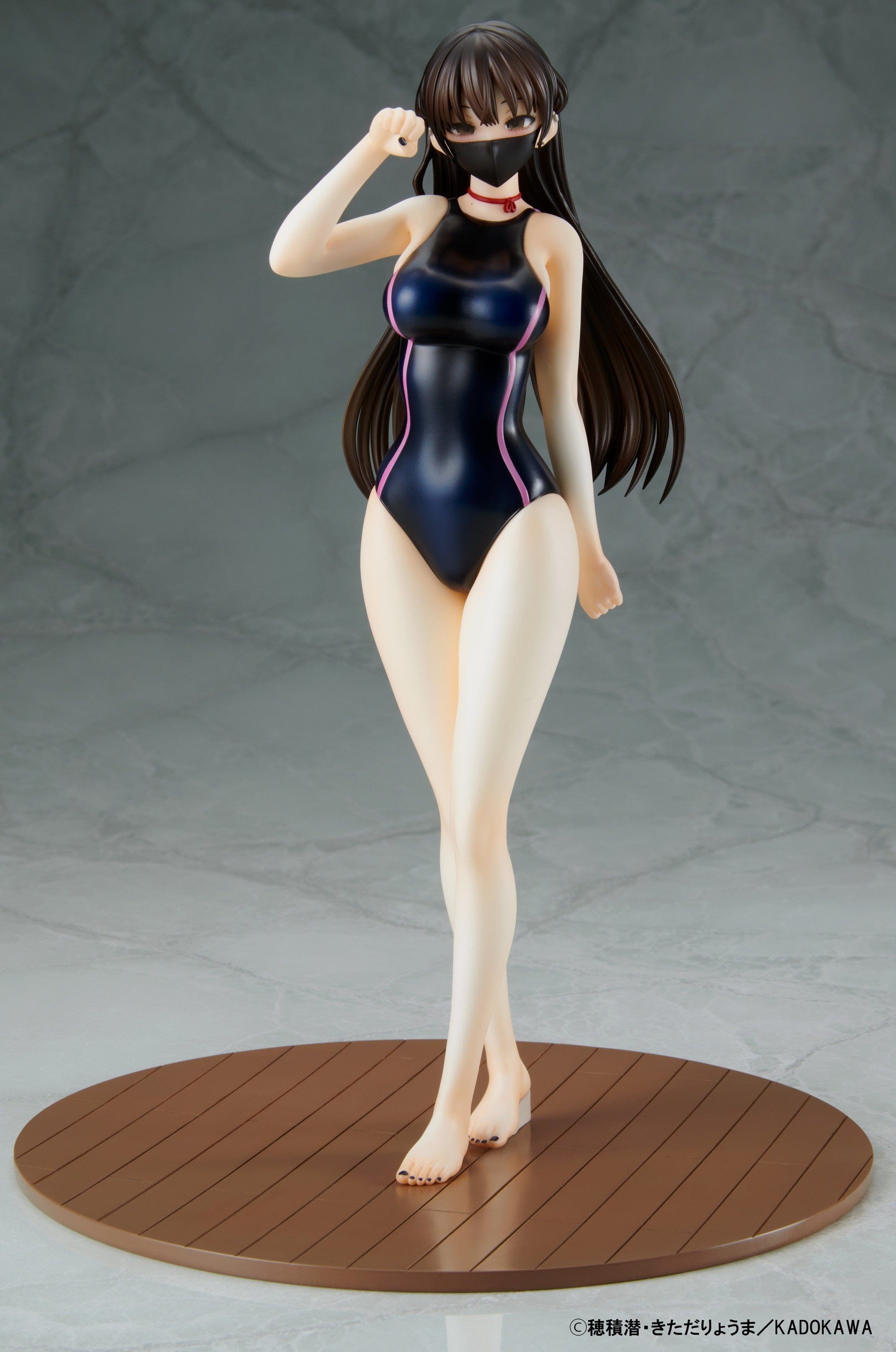 Kaitendoh Konata 『 Competitive swimsuit & Cat Lingerie 』 Costume Set 1/6 Complete Figure