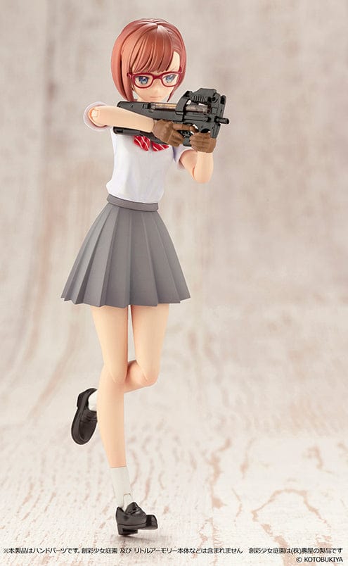 Tomytec LAOP14 Tactical Gloves SOUSAI SHOJO TEIEN 2 Hand Gun Set Tan