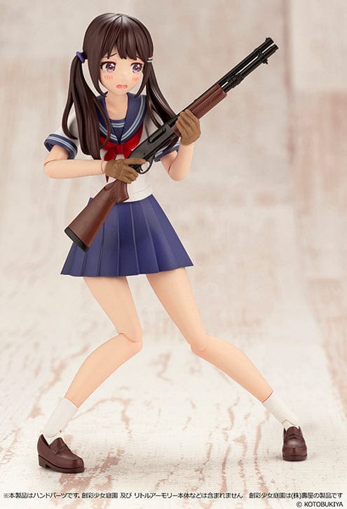 Tomytec LAOP14 Tactical Gloves SOUSAI SHOJO TEIEN 2 Hand Gun Set Tan