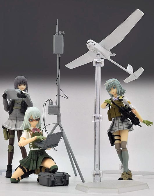 Tomytec LD032 UAV Unmanned Spy Plane &amp; Equipment and Materials