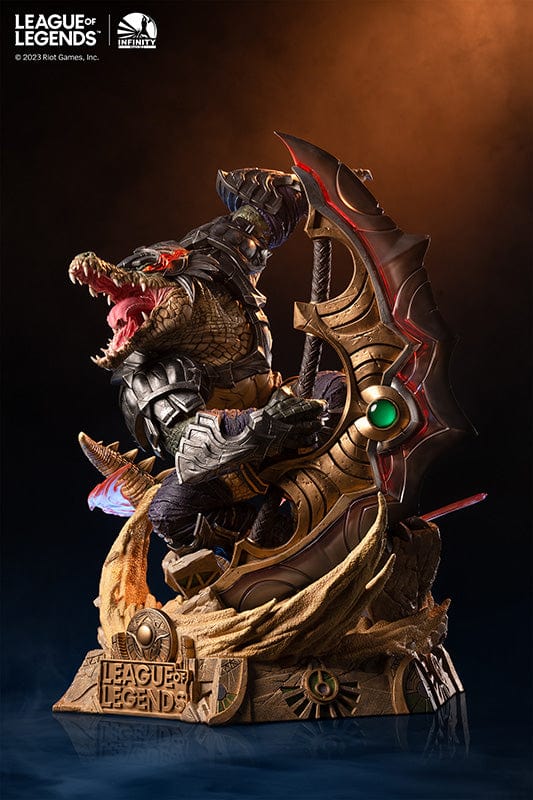 Infinity Studio League of Legends The Butcher of the Sands Renekton statue ( Worlds Ver ) 1/4 Scale Figure
