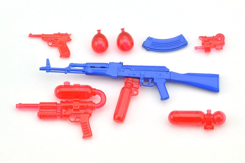 Tomytec Little Armory - LA040 - Watergun B  (Blue x Clear Red)