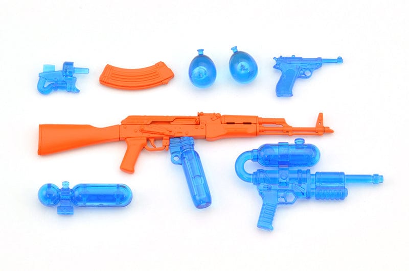 Tomytec Little Armory - LA041 - Watergun B2  (Orange × Clear Blue)