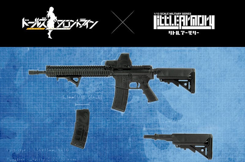 Tomytec Little Armory LADF14 Dolls' Frontline M4 SOPMODII Type