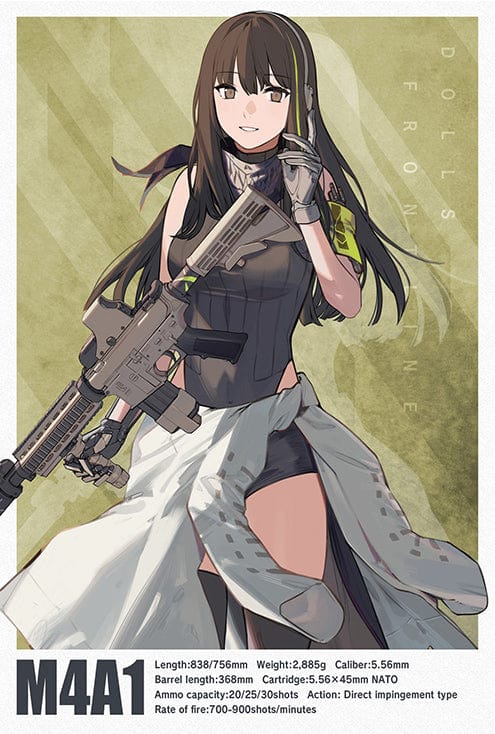 Tomytec Little Armory LADF21 Animation：Dolls' Frontline M4A1 Type