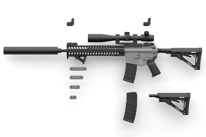 Tomytec Little Armory LADF24 Animation：Dolls&#39; Frontline ST-AR15 Type