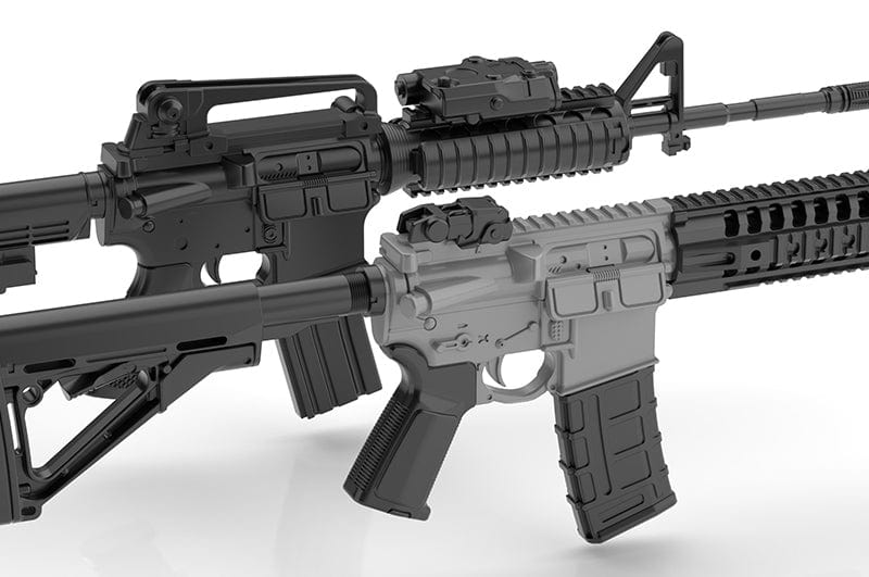 Tomytec Little Armory LADF24 Animation：Dolls&#39; Frontline ST-AR15 Type