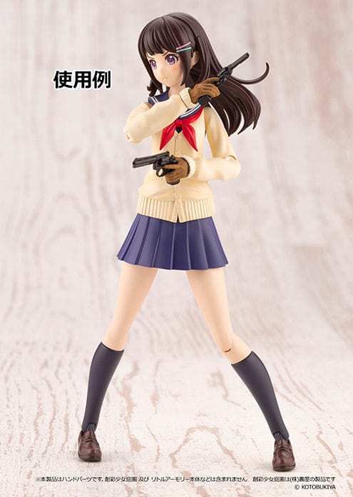 Tomytec Little Armory LAOP09 Tactical Glove SOUSAI SHOJO TEIEN Tan