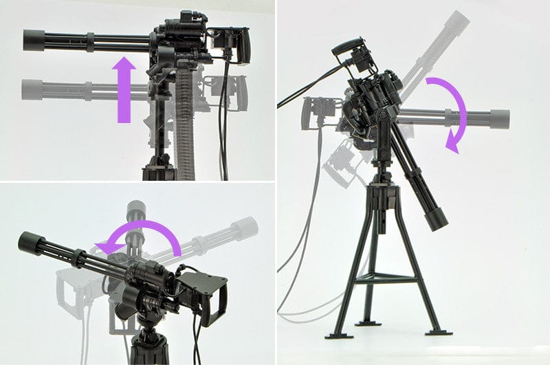 Tomytec Little Armory - LD012 - M134 Mini Gun Type (Stationary Type)