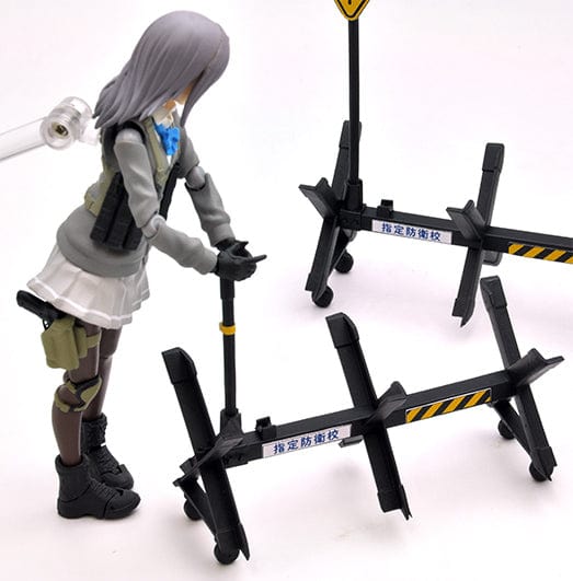 Tomytec Little Armory LD029 Defense School School Gate Concrete