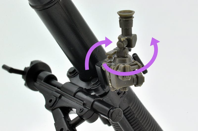 TOMYTEC Little Armory LD035 81mm MORTAR M252