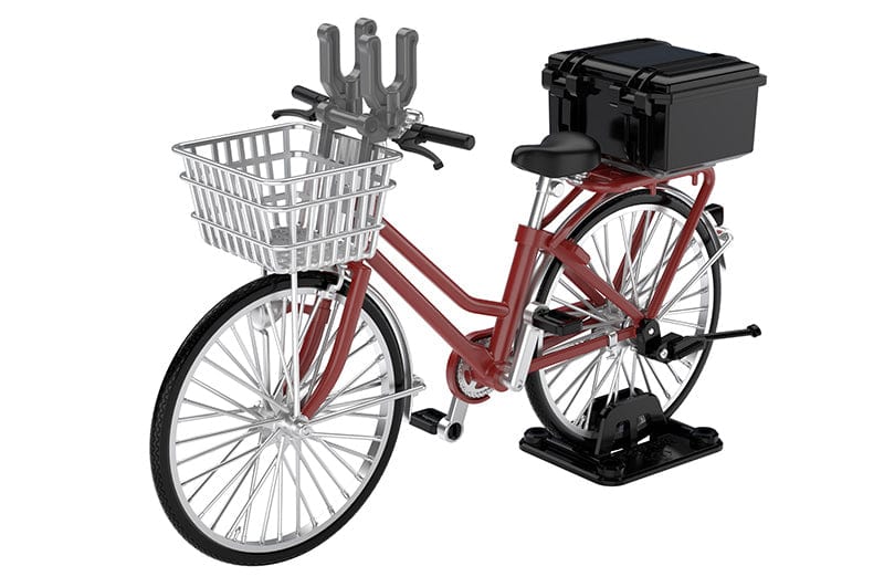 Tomytec Little Armory LM005 Commuting Bicycle Defense School Maroon