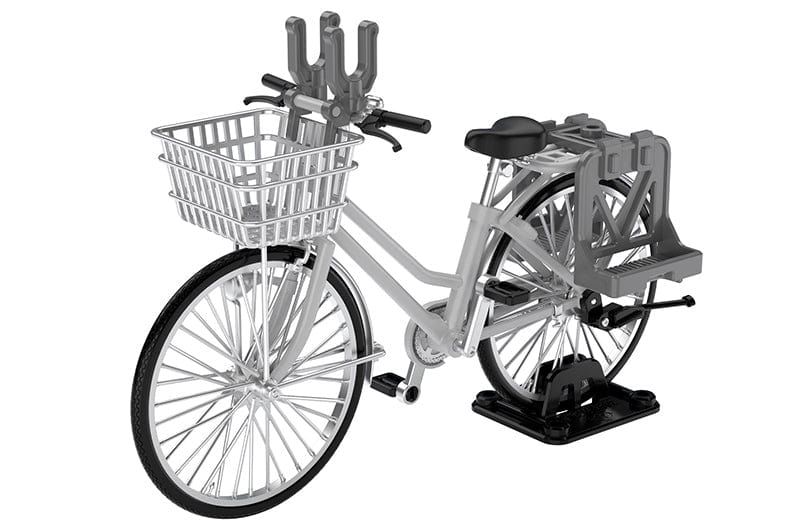 Tomytec Little Armory LM006 Commuting Bicycle Defense School Silver