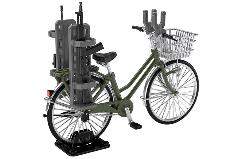 Tomytec Little Armory LM007 Commuting Bicycle Defense School Olive Drab