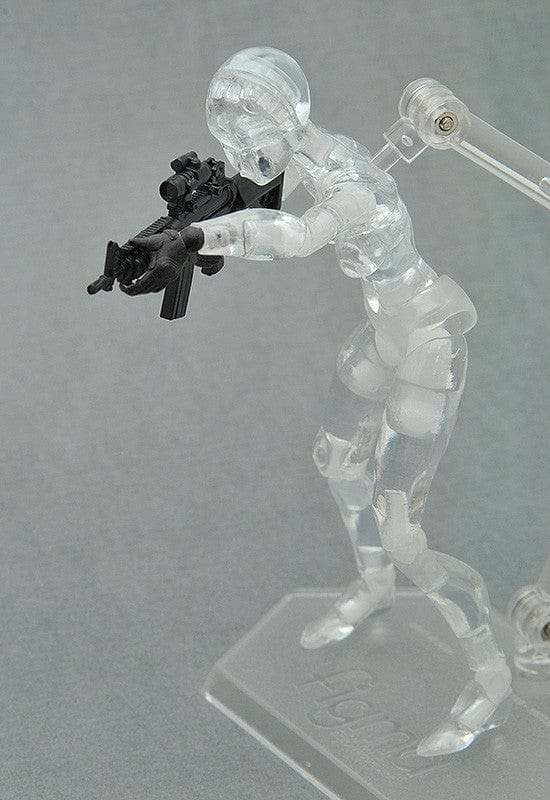 Tomytec LittleArmory-OP3: figma Tactical Gloves (Stealth Black)(5th re-run)