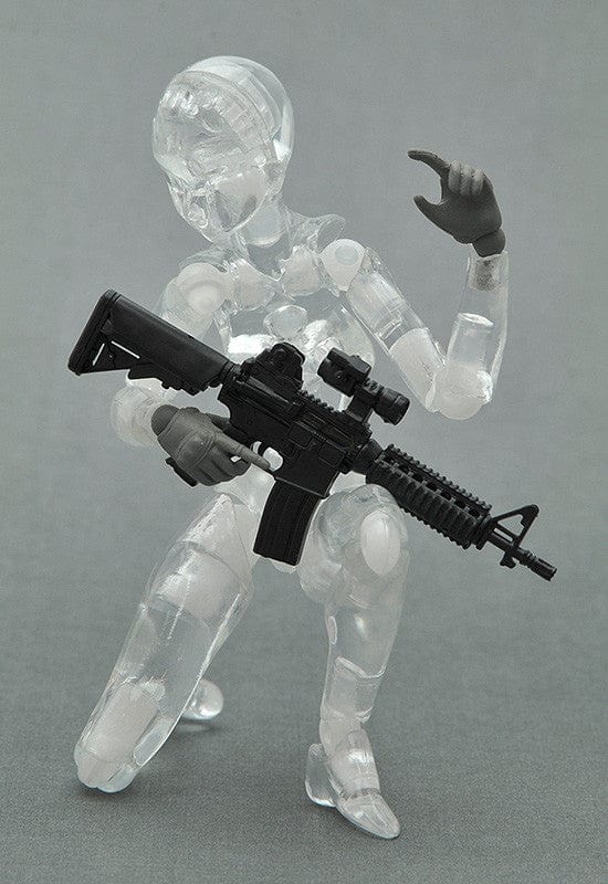 Tomytec LittleArmory-OP5: figma Tactical Gloves (Mas Grey)