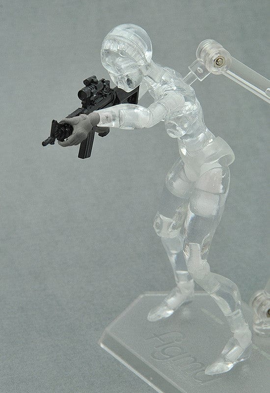 Tomytec LittleArmory-OP5: figma Tactical Gloves (Mas Grey)