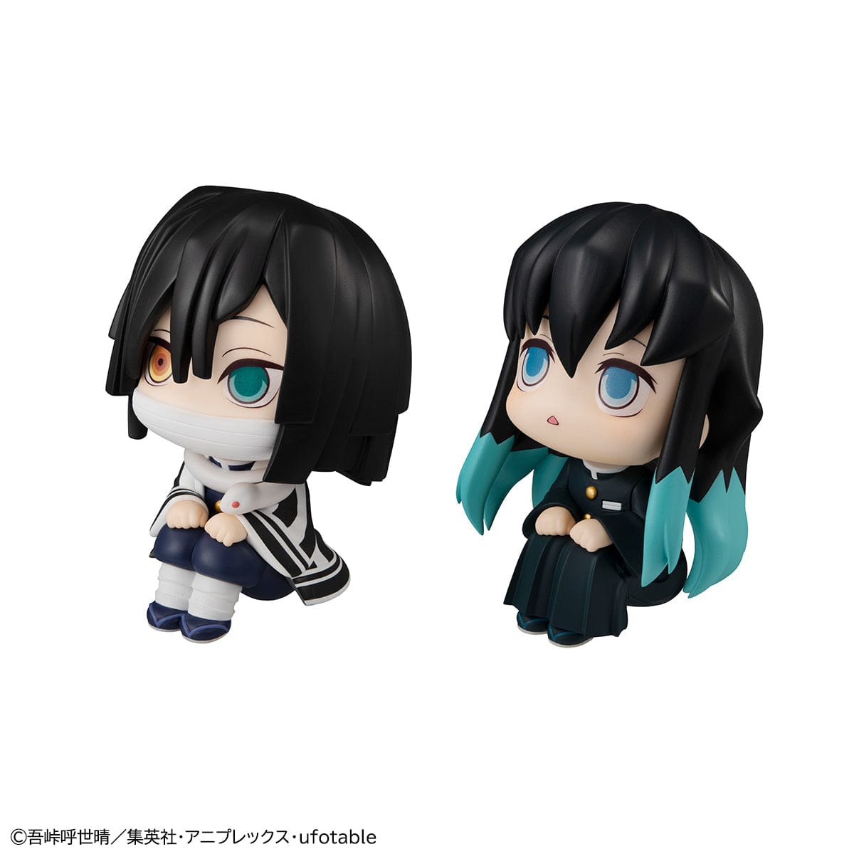 Megahouse LOOK UP SERIES DEMON SLAYER Iguro Obanai & Tokitou Muichirou (with gift)