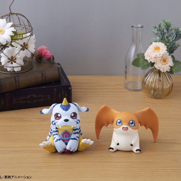 Megahouse LOOK UP SERIES DIGIMON ADVENTURE Gabumon & Patamon Set【with gift】