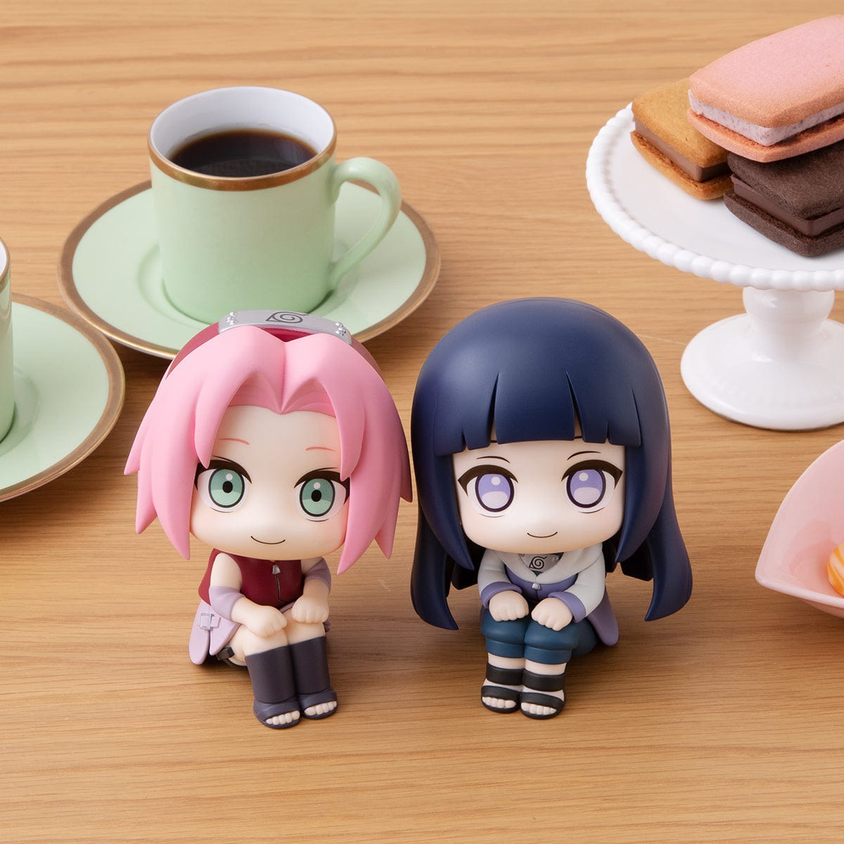 Megahouse LOOK UP SERIES Haruno Sakura & Hyuga Hinata【with gift】