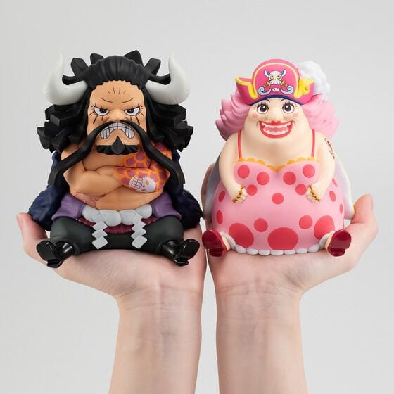 Megahouse LOOK UP SERIES ONE PIECE Kaido the Beast＆ Big Mom Set【with gourd＆semla】