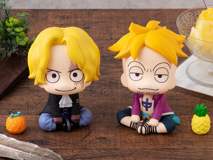 Megahouse LOOK UP SERIES ONE PIECE Sabo ＆ Marco【with gift: fruit figure】