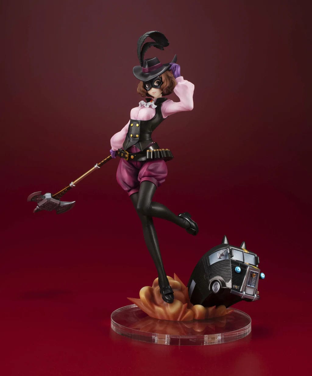 Megahouse LUCREA SERIES PERSONA 5 THE ROYAL NOIR ( Haru Okumura ) & Morgana Car