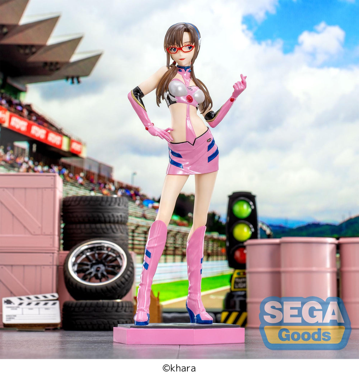 SEGA Luminasta Evangelion Racing Mari Makinami Illustrious - PIT WALK