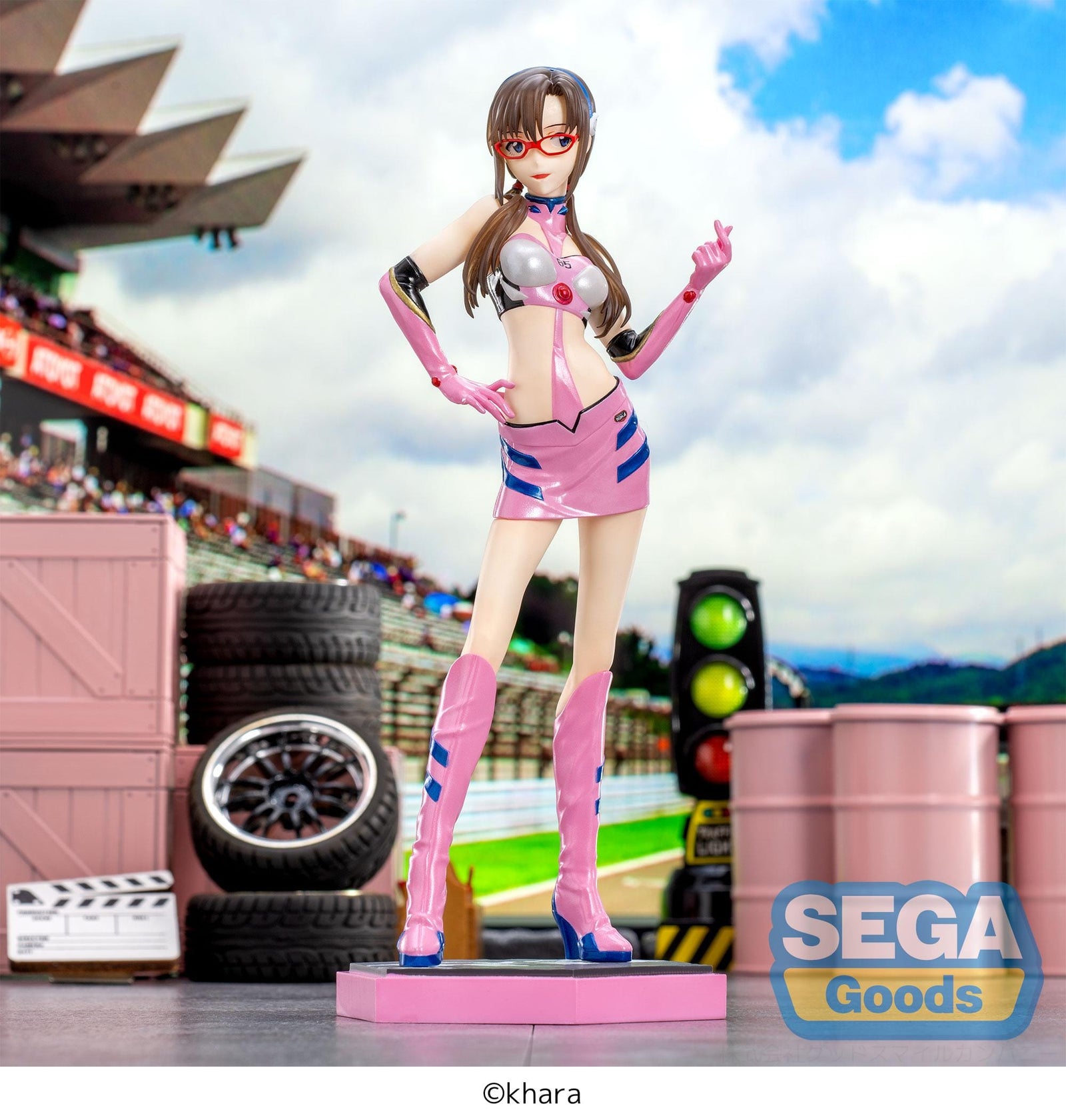 SEGA Luminasta Evangelion Racing Mari Makinami Illustrious - PIT WALK