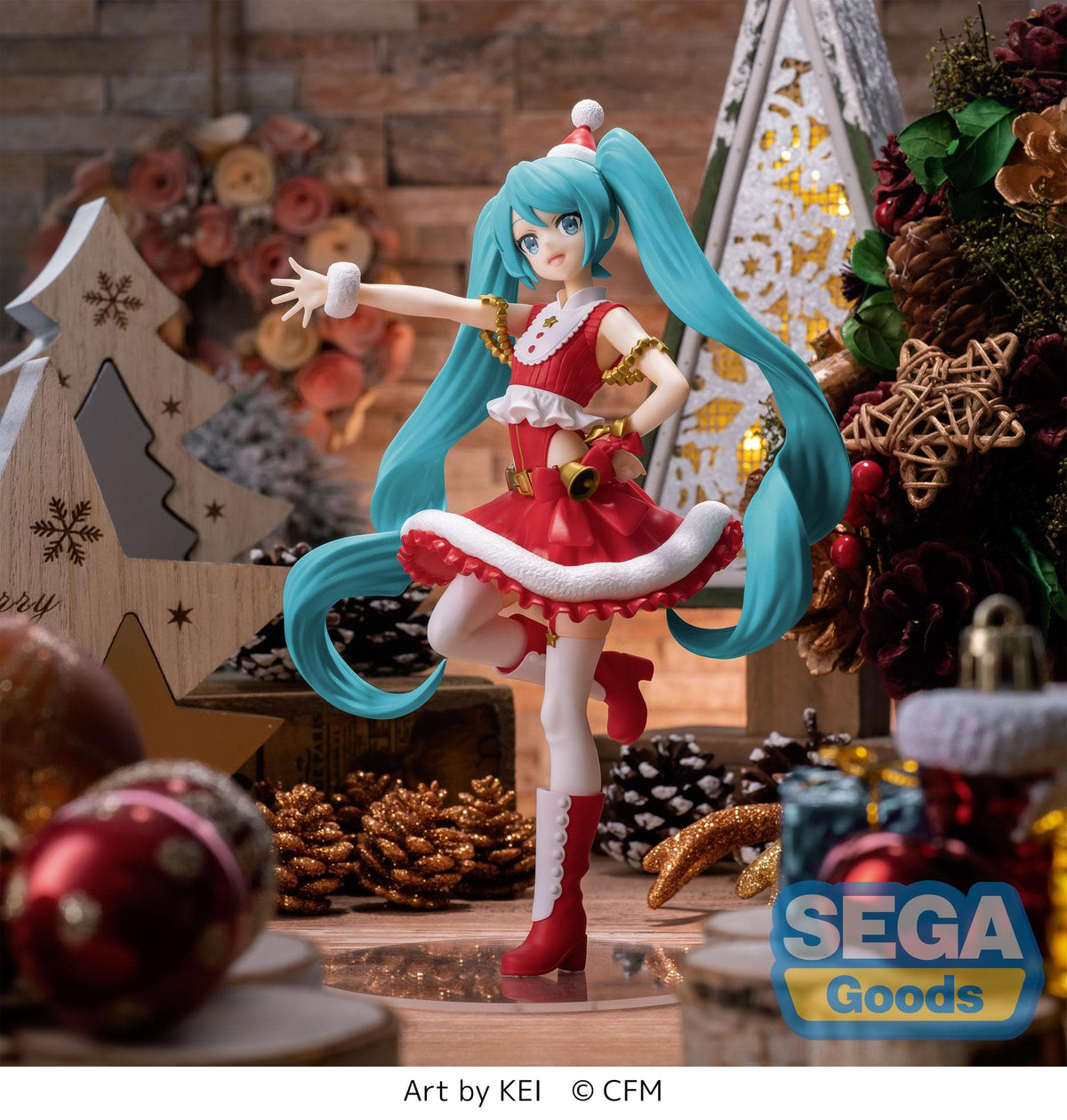 SEGA Luminasta Hatsune Miku Series &quot; Hatsune Miku &quot; Christmas 2023